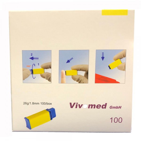 Ланцети автоматични VIVOMED X 100 бр.